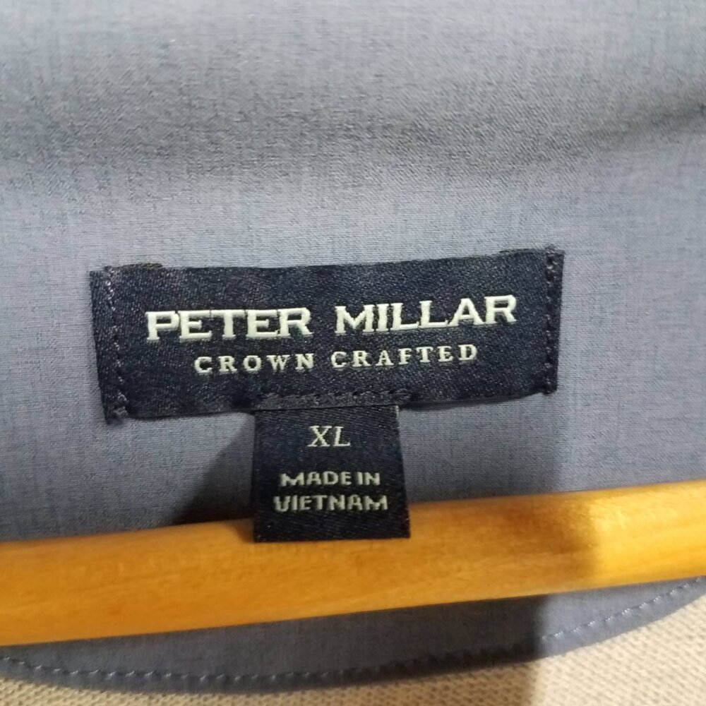 Peter Millar Solstice Hybrid Pale Blue Gray Cardigan Jacket Mens XL MS24XK66 - Picture 8 of 11